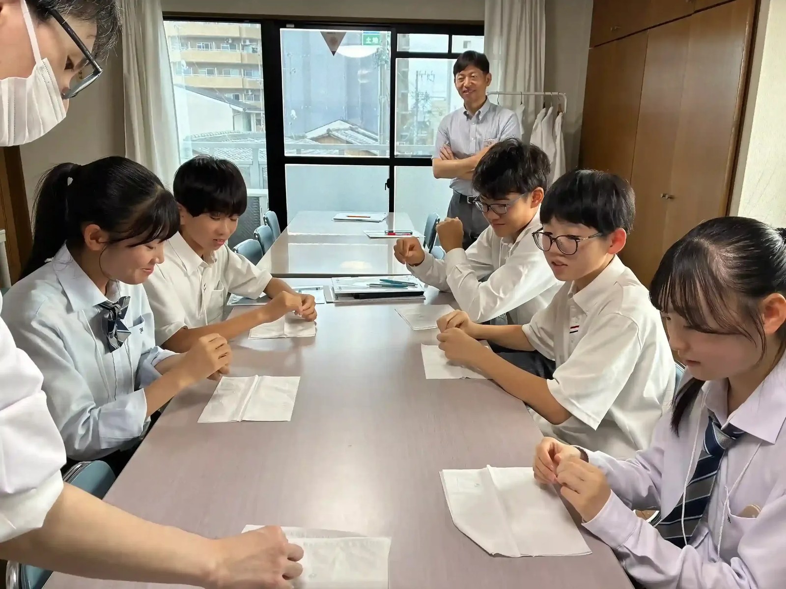 製造ライン見学